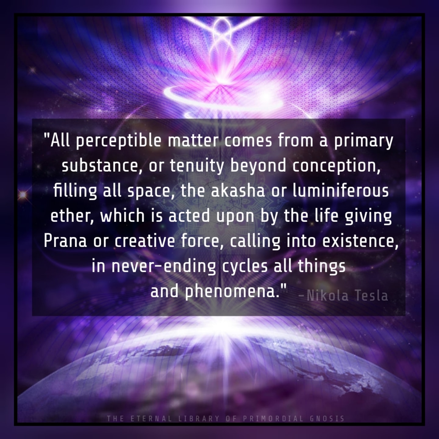 The Aether and it's Quintessence to all Energy